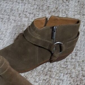 Lucky Brand Brown Ankle Booties
